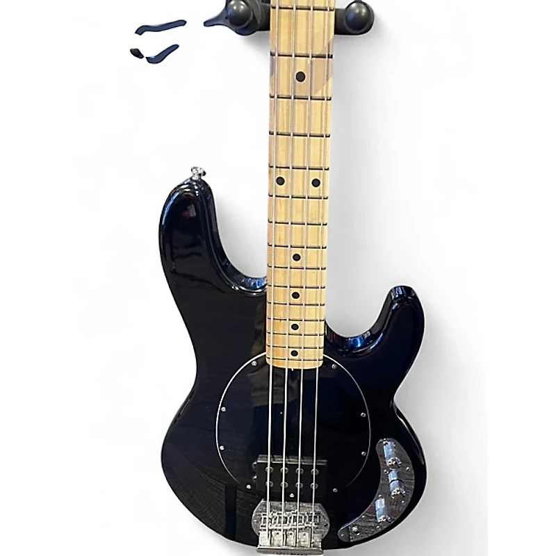 Used Sterling by Music Man Sub 4 Black Electric Bass Guitar