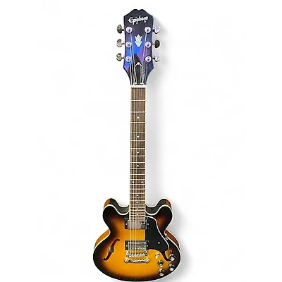 Used Epiphone ES339 2 Color Sunburst Hollow Body Electric Guitar