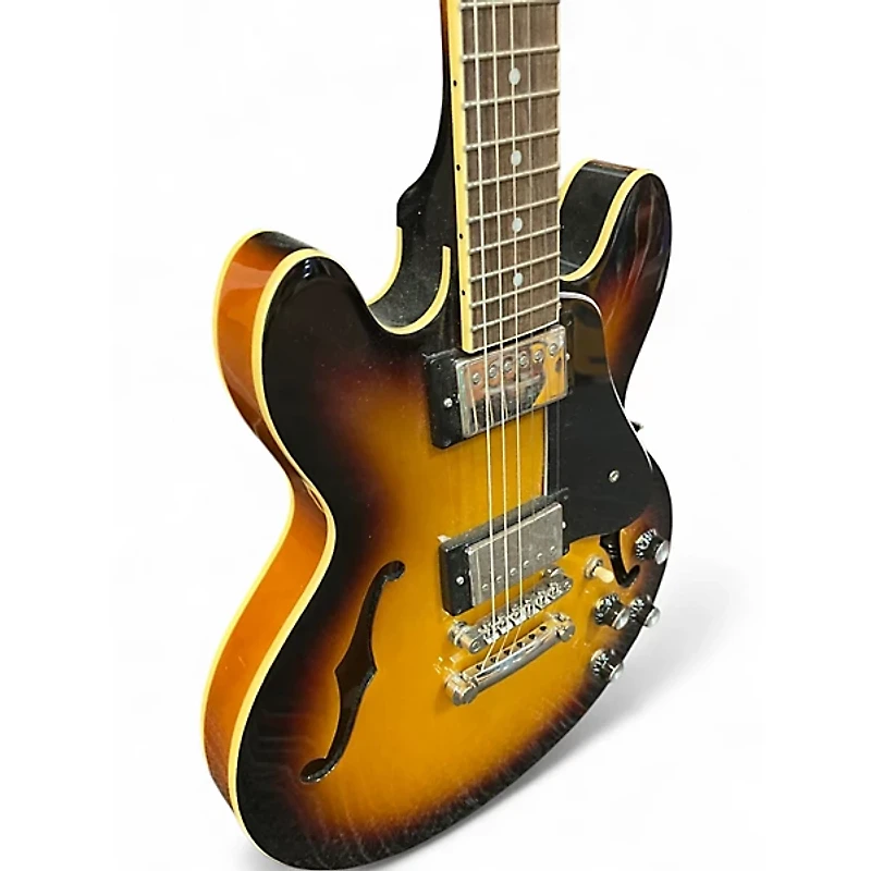 Used Epiphone ES339 2 Color Sunburst Hollow Body Electric Guitar