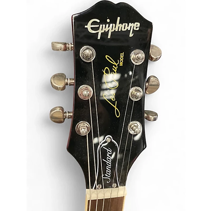 Used Epiphone Les Paul Standard 1960s Sunburst Solid Body Electric Guitar