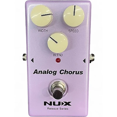 Used NUX ANALOG CHORUS Effect Pedal