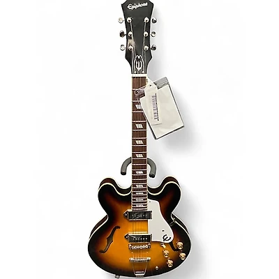 Used Epiphone Casino 2 Color Sunburst Hollow Body Electric Guitar
