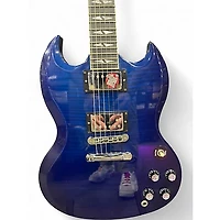 Used Gibson SG Supreme Blue Burst Solid Body Electric Guitar
