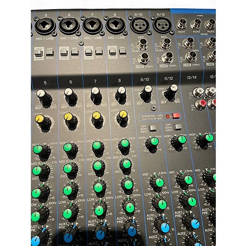 Used Yamaha mg16 Unpowered Mixer