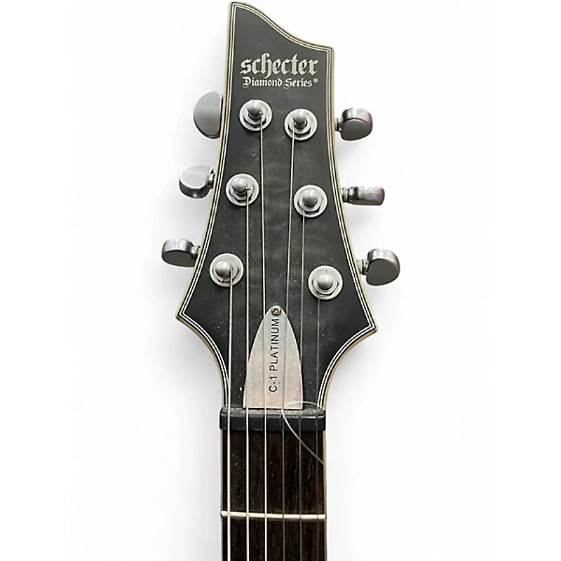 Used Schecter Guitar Research C1 Platinum Trans Solid Body Electric Guitar