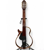 Used Yamaha SLG200N Natural Classical Acoustic Electric Guitar