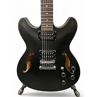 Used Ibanez AS73B Artcore Black Hollow Body Electric Guitar