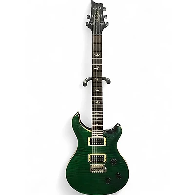 Used PRS Custom 24 10 Top Green Solid Body Electric Guitar