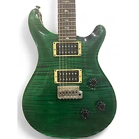 Used PRS Custom 24 10 Top Green Solid Body Electric Guitar