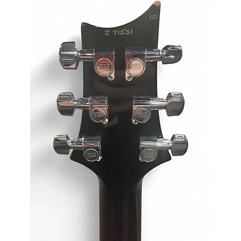 Used PRS Custom 24 10 Top Green Solid Body Electric Guitar