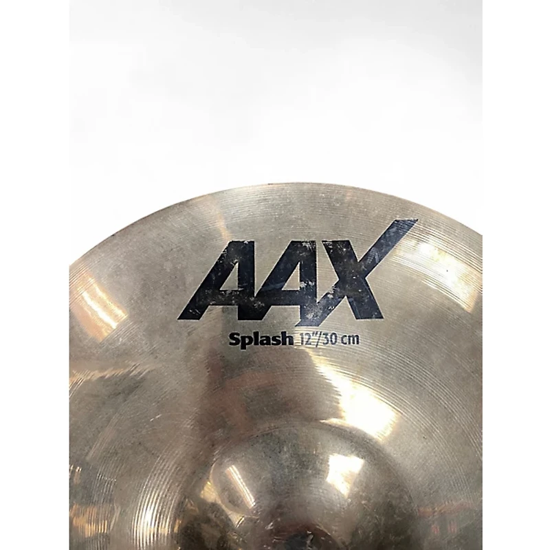 Used SABIAN 12in AAX METAL SPLASH Cymbal