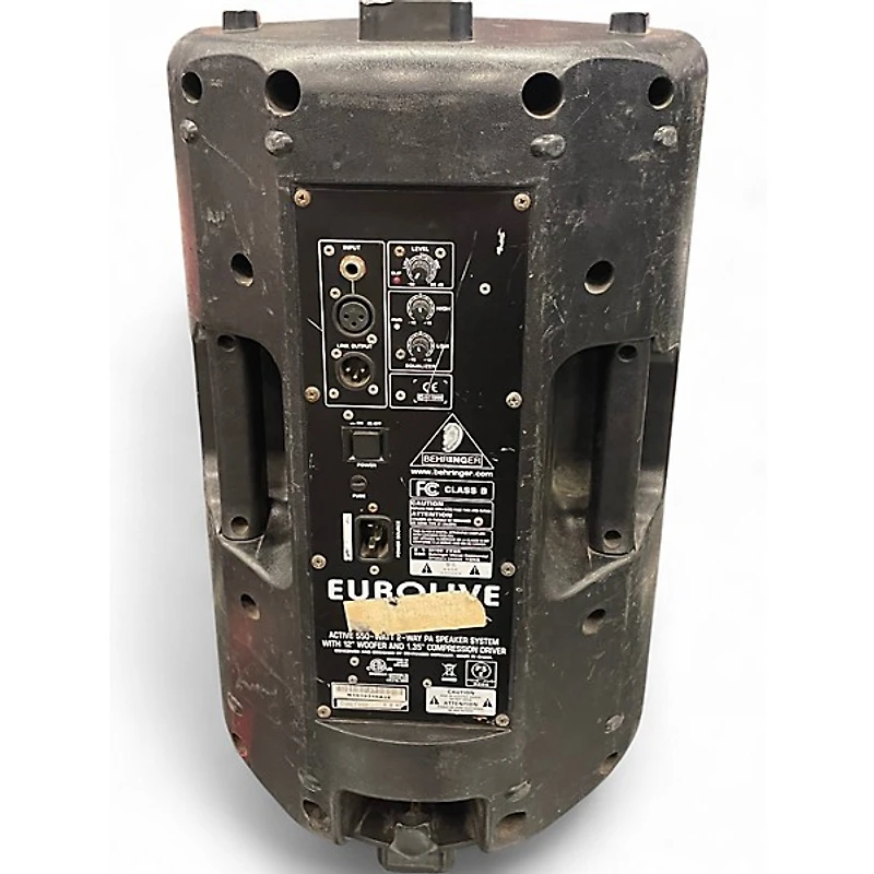 Used Behringer B212D 12in 2-Way 550W Powered Speaker