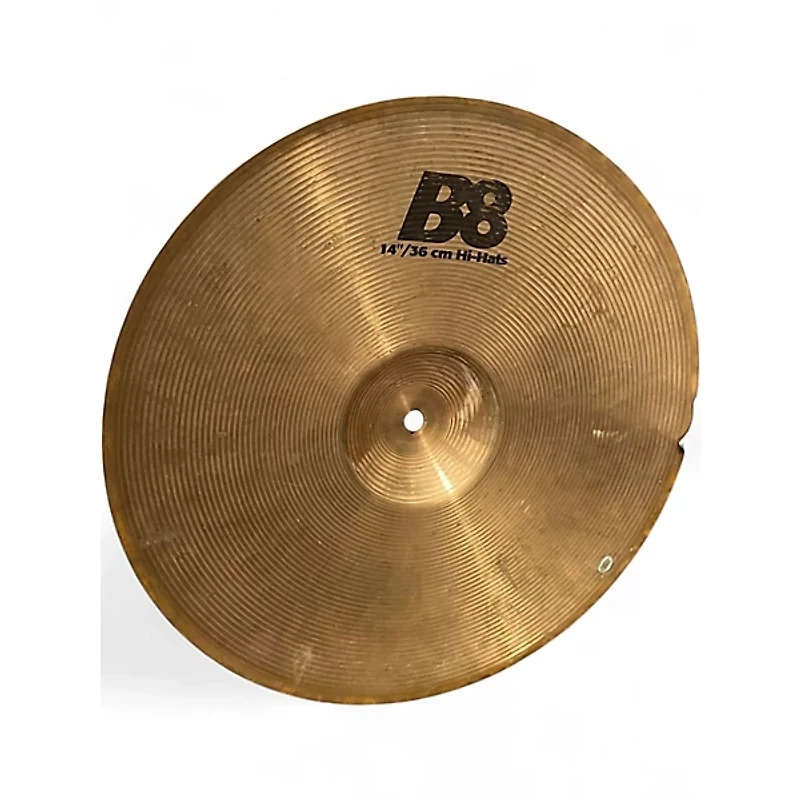 Used SABIAN 14in B8 Hi Hat Top Cymbal