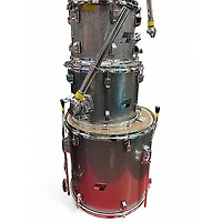 Used Ludwig 5 Piece BACKBEAT Silver Sparkle Drum Kit