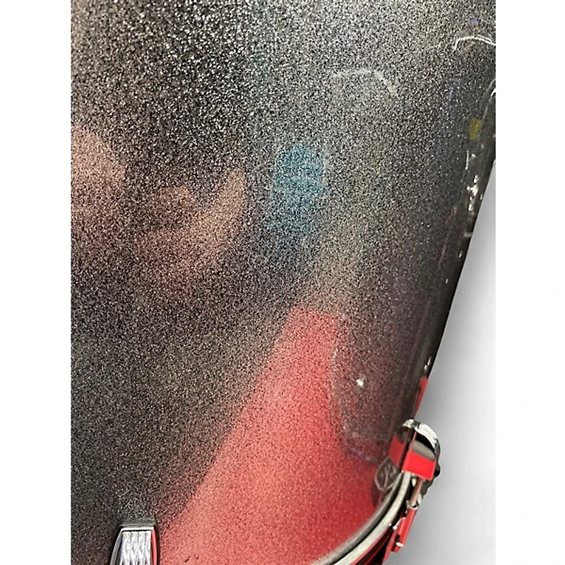 Used Ludwig 5 Piece BACKBEAT Silver Sparkle Drum Kit