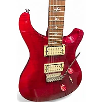 Used PRS SE Custom 24 Ruby Solid Body Electric Guitar
