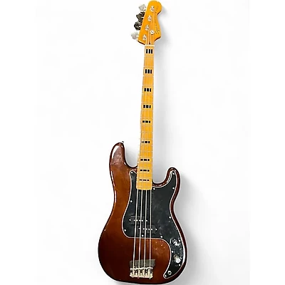 Used Squier Classic Vibe 1970S Precision Bass WALNUT Electric Bass Guitar
