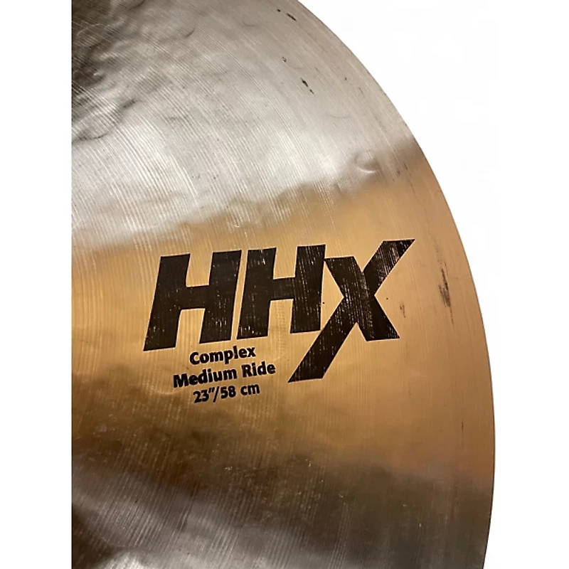 Used SABIAN 23in HHX Complex Medium Ride Cymbal