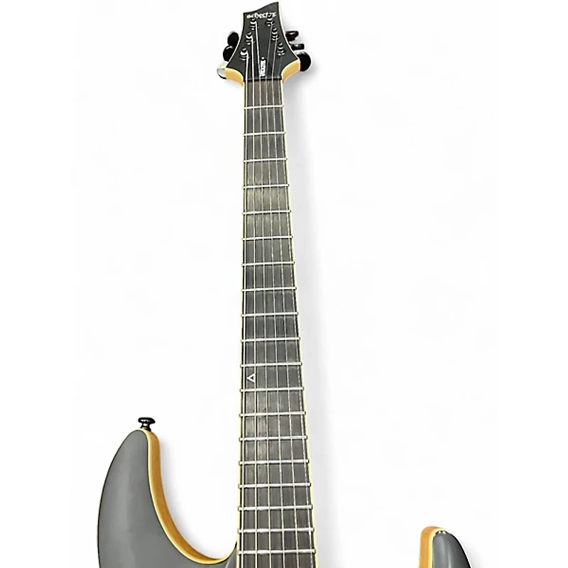 Used Schecter Guitar Research C1 Apocalypse Black Solid Body Electric Guitar