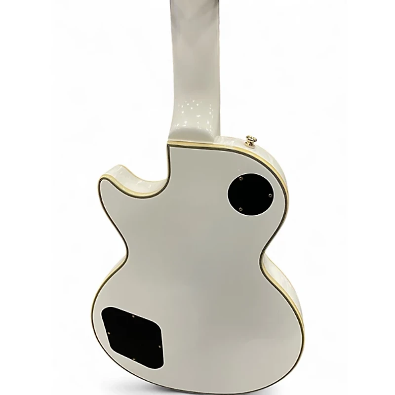 Used Epiphone Les Paul Custom Pro White Solid Body Electric Guitar