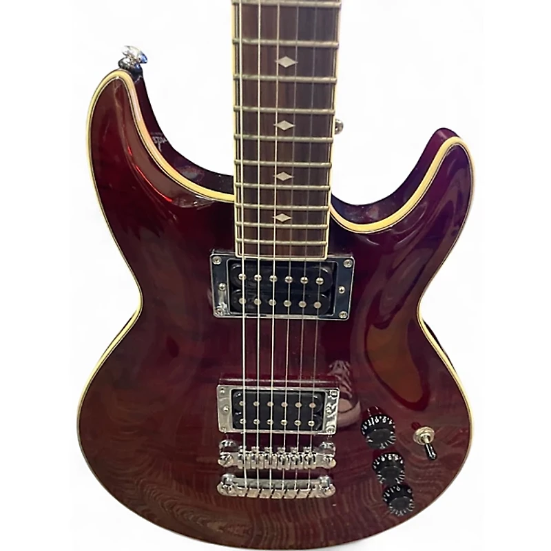 Used Ibanez ARX320 Trans Red Solid Body Electric Guitar
