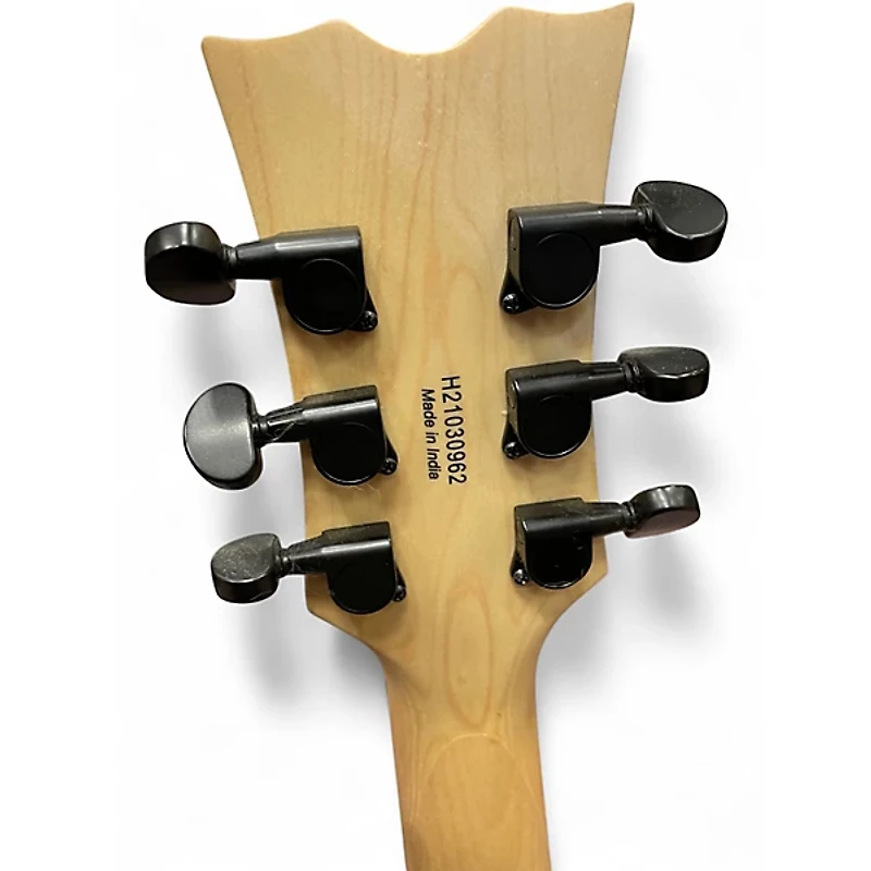 Used Dean THOROUGHBRED X Black Solid Body Electric Guitar