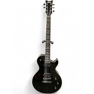 Used Schecter Guitar Research Solo II BLACKJACK BLACK Solid Body Electric Guitar