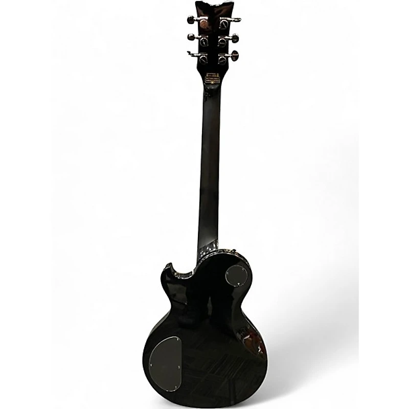 Used Schecter Guitar Research Solo II BLACKJACK BLACK Solid Body Electric Guitar