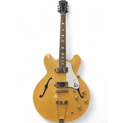 Used Epiphone Casino Hollowbody Natural Hollow Body Electric Guitar