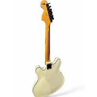 Used Fender TOM DELONGE STARCASTER Olympic White Hollow Body Electric Guitar