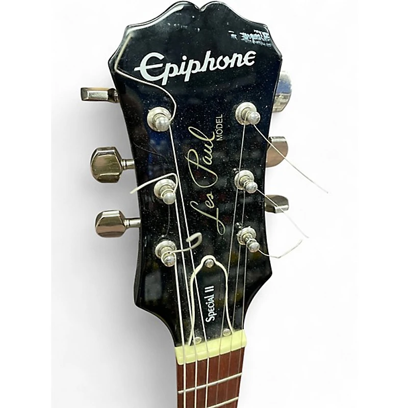 Used Epiphone Les Paul Special II Gray Solid Body Electric Guitar