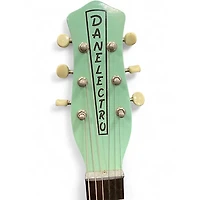Used Danelectro 57  SEAFOAM GREEN Solid Body Electric Guitar