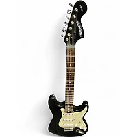 Used Fender Starcaster Black Hollow Body Electric Guitar