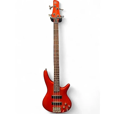 Used Ibanez SR300 Metallic Orange Electric Bass Guitar