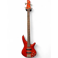 Used Ibanez SR300 Metallic Orange Electric Bass Guitar