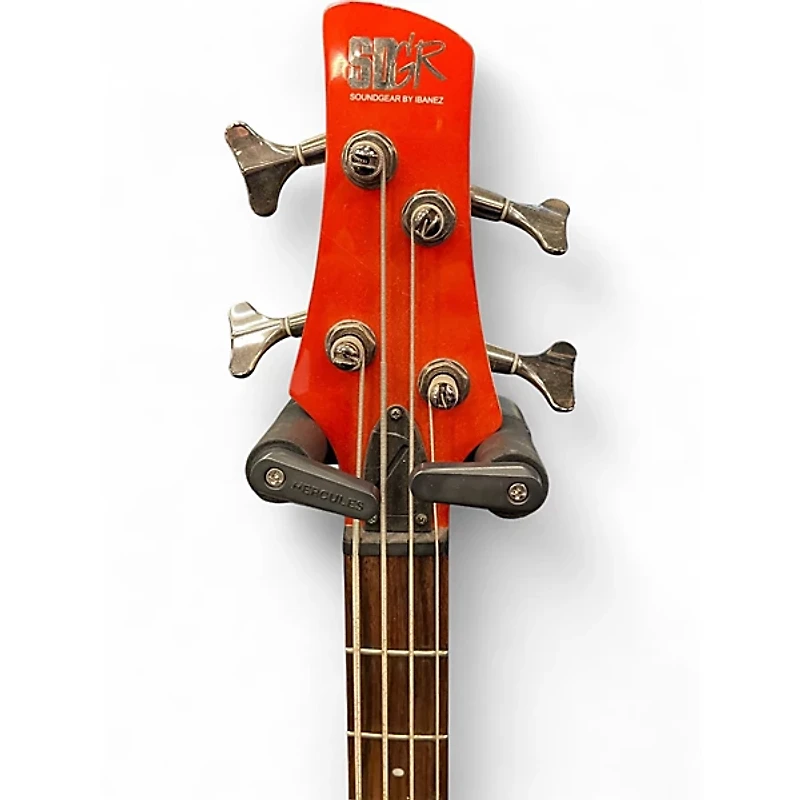 Used Ibanez SR300 Metallic Orange Electric Bass Guitar