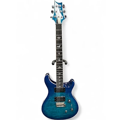 Used PRS se custom 24 08 lake blue Solid Body Electric Guitar