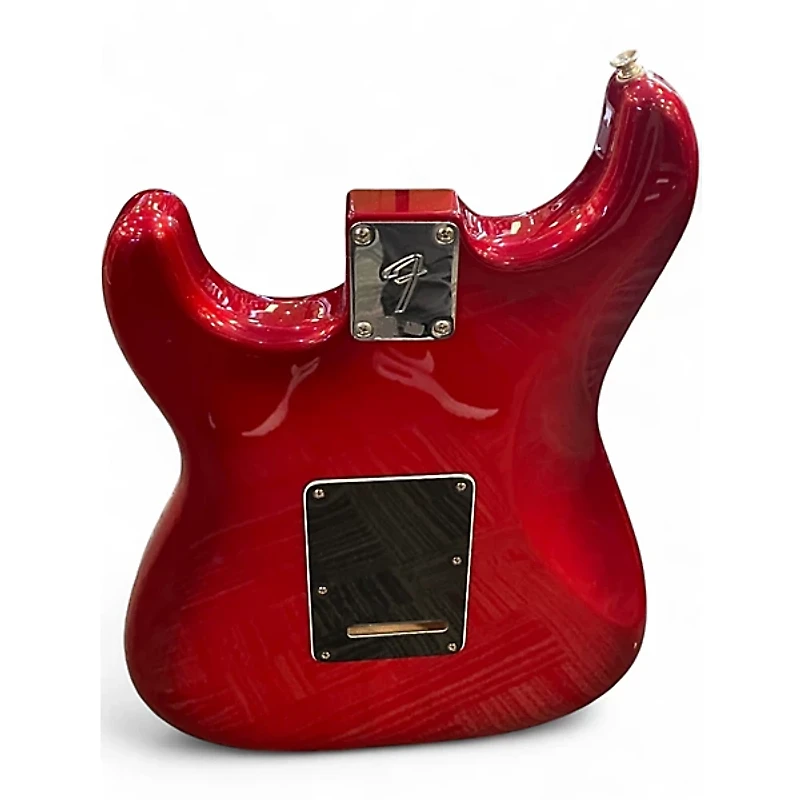 Used Fender Player Stratocaster Candy Apple Red Solid Body Electric Guitar