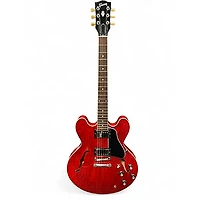 Used Gibson ES355 Cherry Hollow Body Electric Guitar
