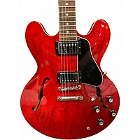 Used Gibson ES355 Cherry Hollow Body Electric Guitar