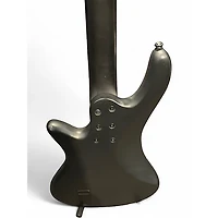 Used Schecter Guitar Research stealth Black Electric Bass Guitar