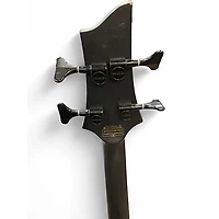 Used Schecter Guitar Research stealth Black Electric Bass Guitar