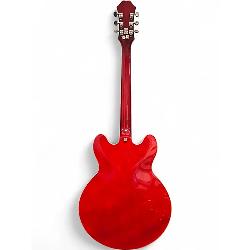 Used Epiphone Dot Cherry Hollow Body Electric Guitar