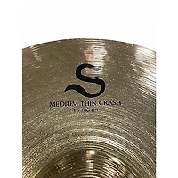 Used Zildjian 16in S Family Medium Thin Crash Cymbal