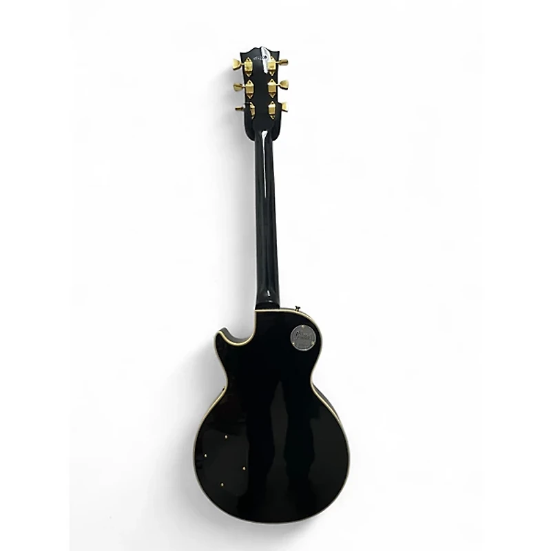 Used Gibson 1968 Les Paul Custom Reissue Black Solid Body Electric Guitar