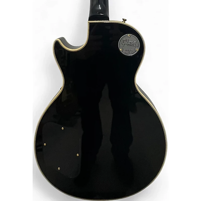 Used Gibson 1968 Les Paul Custom Reissue Black Solid Body Electric Guitar