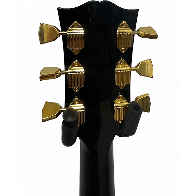 Used Gibson 1968 Les Paul Custom Reissue Black Solid Body Electric Guitar