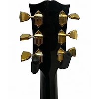 Used Gibson 1968 Les Paul Custom Reissue Black Solid Body Electric Guitar