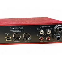Used Focusrite Scarlett 2i4 Audio Interface