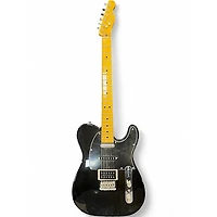 Used Fender Modern Player Telecaster Plus Trans Black Solid Body Electric Guitar